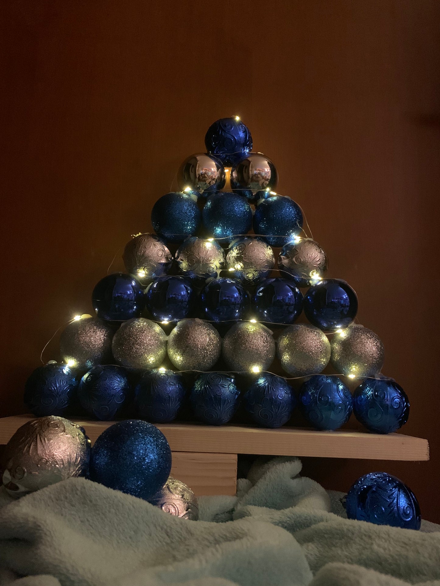 Albero Natale fai da te freddo