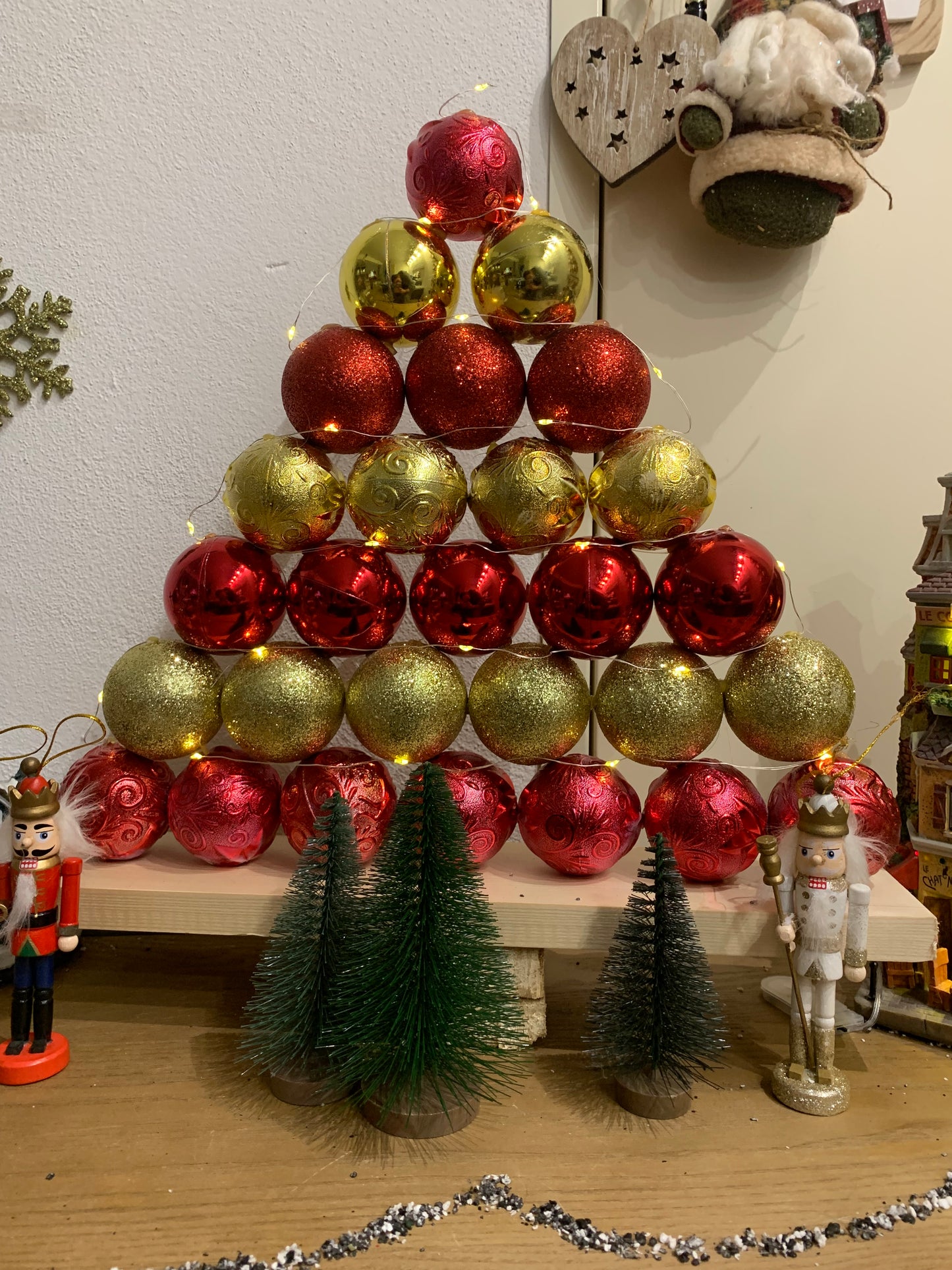 Albero di Natale fai da te caldo