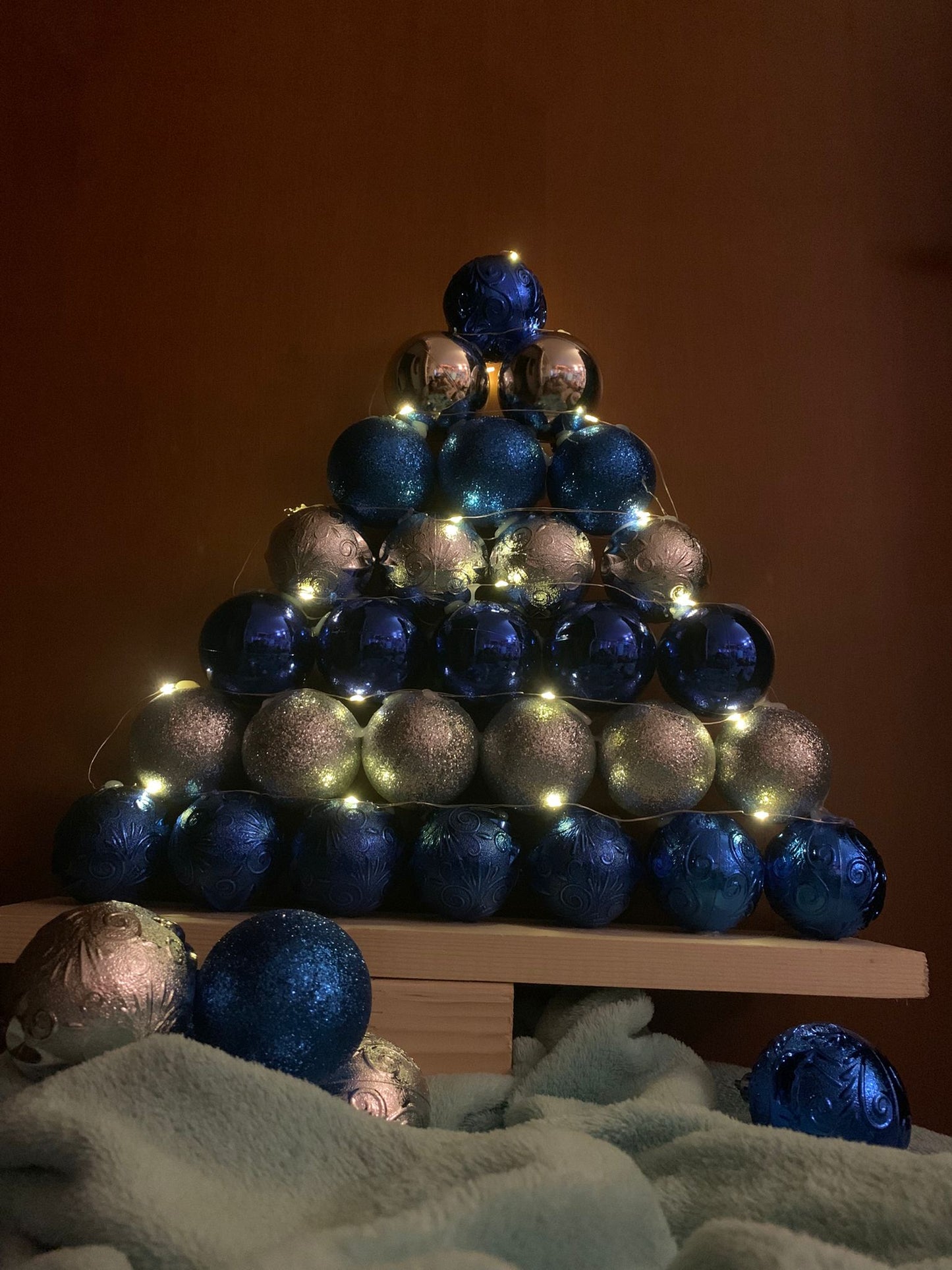 Albero Natale fai da te freddo