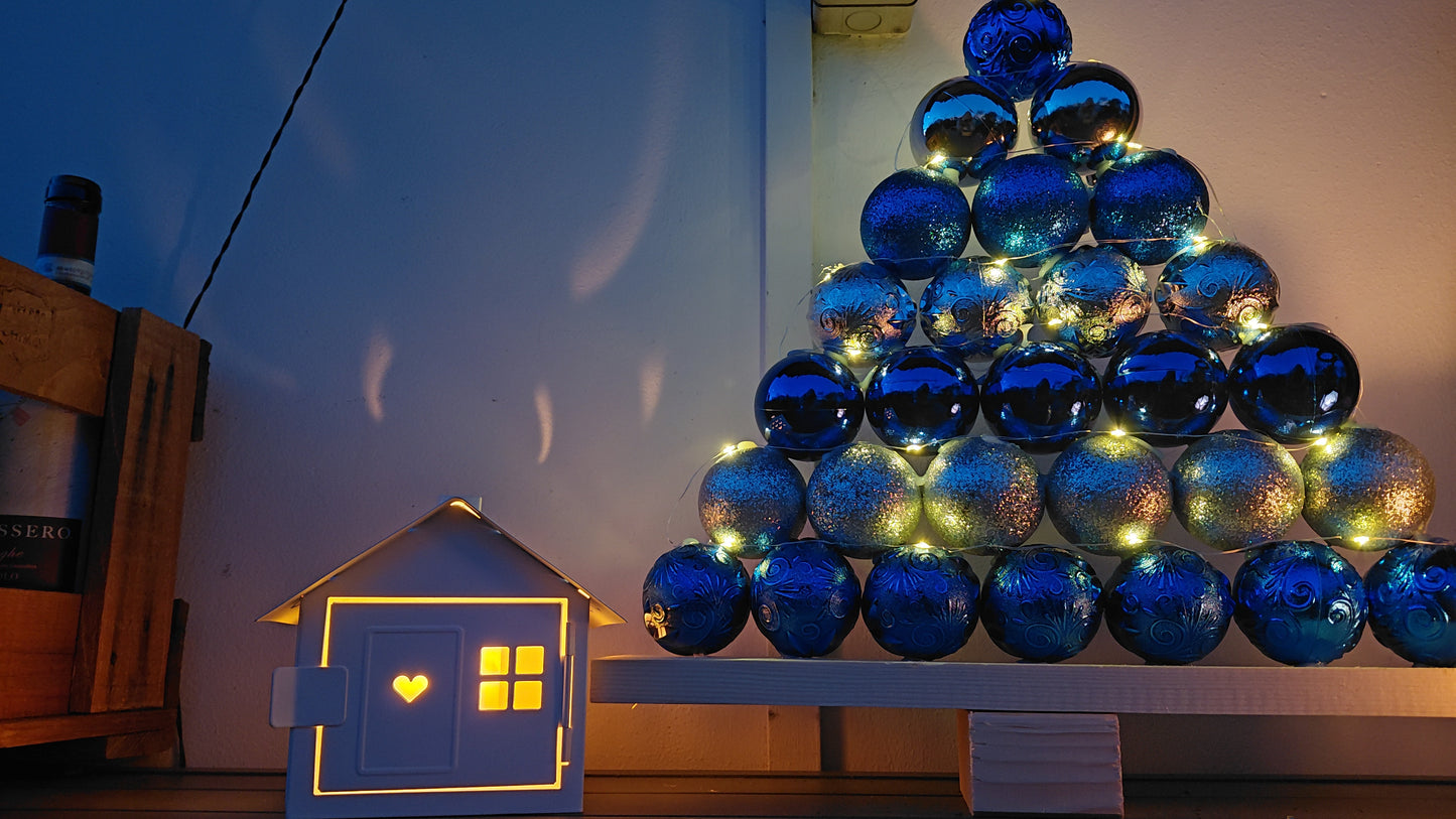 Albero Natale fai da te freddo