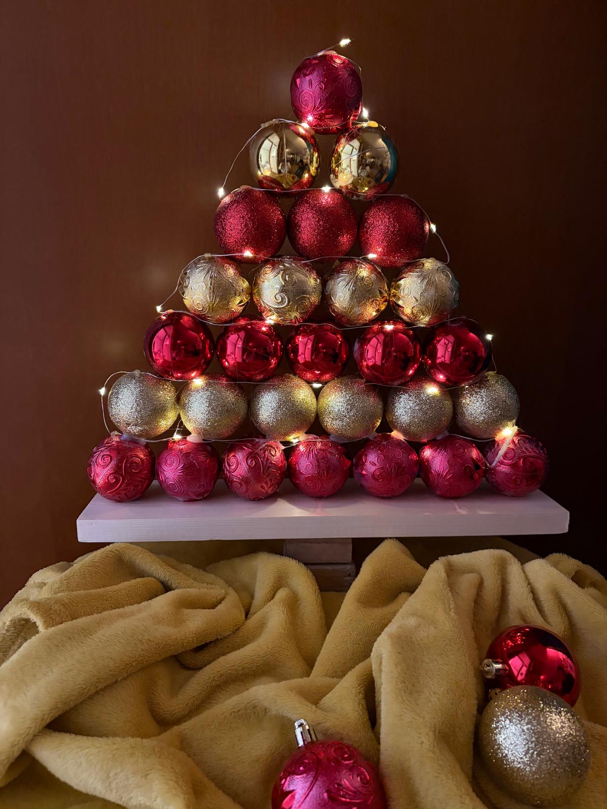 Albero di Natale fai da te caldo