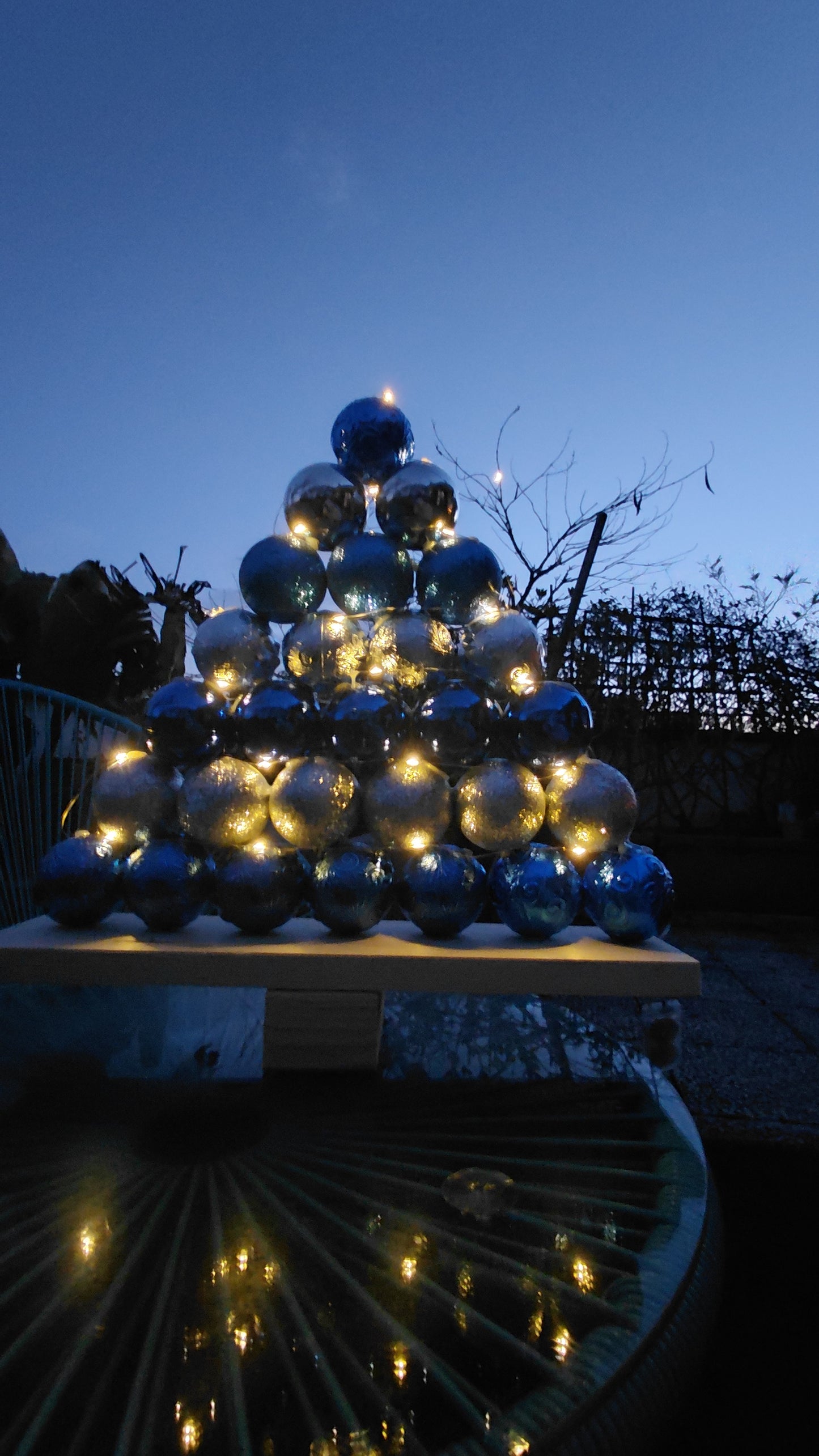 Albero Natale fai da te freddo