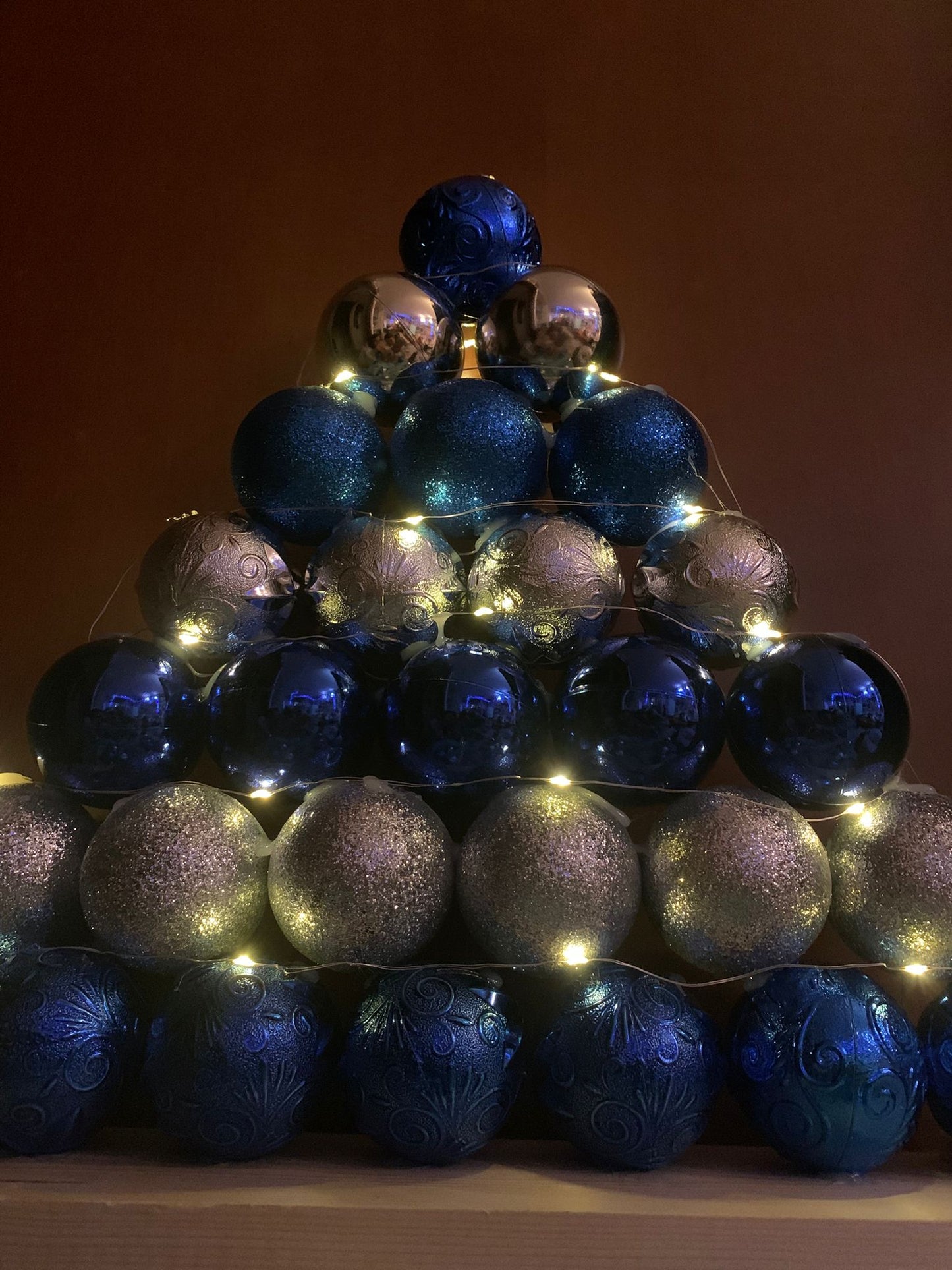 Albero Natale fai da te freddo